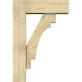 thumbnail image 3 of Ekena Millwork 8"W x 26"D x 38"H Merced Block Rough Sawn Bracket w/ Offset Brace, Douglas Fir, 3 of 25