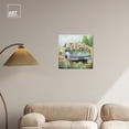 thumbnail image 3 of Vintage Trucks And Flowers Chic Farmhouse Canvas Wall Art by Art Remedy, Gallery Wrapped, 20"x20", 3 of 7