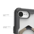 thumbnail image 5 of UAG iPhone 17e / iPhone 16e Case with Built-in Kickstand Plasma XTE - Compatible with MagSafe Rugged Military Grade Drop Proof Protective Cover, Ash/Titanium, 5 of 9