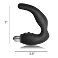 thumbnail image 2 of Rocks Off Naughty Boy Silicone Vibrating Waterproof Prostate Toy, Black, 2 of 5
