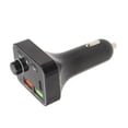 thumbnail image 4 of Transmisor FM Bluetooth PDF4 Adaptador de coche inalámbrico con carga USB dual Reproductor de MP3 Llamadas manos libres Luz retroiluminada de 7 colores, 4 of 12