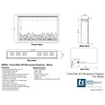 thumbnail image 6 of The Sideline Elite Forte by Touchstone- 40" Wide WiFi-Enabled Electric Fireplace, 6 of 13