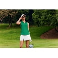 thumbnail image 4 of Pinspark Womens Golf Polo Shirts Racerback UPF 50 + Tennis Tops V-Neck Collared Workout T Shirt Sleeveless Quick Dry Gym Tank Tops, 4 of 8