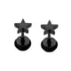 thumbnail image 2 of de Oreja de Acero Inoxidable Unisex Barbell Star Falso Tapón Pendientes Sunnimix Pendientes de perlas, 2 of 6