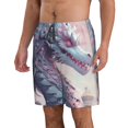 thumbnail image 2 of Pofeuu Dragon1 Prin Men's Swim Trunks Quick Dry Bathing Suit Swimming Board Shorts Mesh Lining Beach Swimwear-X-Large, 2 of 6