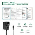thumbnail image 5 of FITE ON UL LISTED 12V 1A/1000mA US Power Supply Adapter Compatible With CCTV Cameras Sky Netgear Routers 5.5mm, 5 of 6