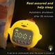 thumbnail image 3 of (Amarillo) Reloj despertador con forma de pato, luz nocturna bonita, luz nocturna de silicona con brillo ajustable para dormitorio, 3 of 5