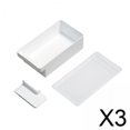 thumbnail image 1 of 3 Cajas De Almacenamiento Para Cortar Con Tapa Transparente Para Nevera Para Hornear En La Encimera, 1 of 8