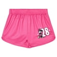 thumbnail image 4 of Disney Minnie Mouse Mesh Baseball Jersey Athletic V-neck T-Shirt and Shorts Outfit Set Toddler to Little Kid, 4 of 5