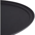 thumbnail image 5 of TrueCraftware- Set of 2 Oval 22" x 27" Serving Tray Fiberglass Black- Oval Tray Non Slip Surface Plastic Food Meals Server Tray with Raised Edges for Home Kitchen Restaurant Cafeteria Bar Hotel, 5 of 5