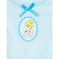 thumbnail image 5 of Disney Princess Cinderella Cosplay Bodysuit With Skirt Overlay & Headband Outfit Set Newborn to Infant, 5 of 5