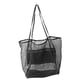 thumbnail image 5 of Bolsa de playa Salvador Malla Tote de playa Hobo Negro, 5 of 7