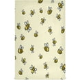 thumbnail image 2 of Dreamtimes Cartoon Bee Stylish Kitchen Towels Dish Bar Tea Towel Dishcloths Set of 4 Super Absorbent Soft 18 x 28 inches, 2 of 7