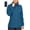 Classic Blue, variant on Women's Packable Rain Jacket Lightweight Waterproof Hooded Windbreaker for Hiking Travel Fishing Dark Forest Green XS