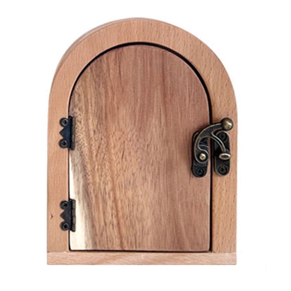 YLLSF Door-Shaped Switch Frame Wall Decor Door Eye Shield Socket Protective Cover