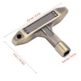 thumbnail image 4 of Tuning Key, Lightweight And Portable Sturdy And Durable Drum Tuning Key, Easy To Use And Carry For Drum Drum Lovers Drummer Performance, 4 of 8