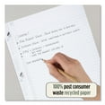 thumbnail image 5 of Reinforced Filler Paper Plus Study App, 3-Hole, 8.5 x 11, College Rule, 80/Pack | Bundle of 10 Each, 5 of 8