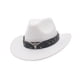 thumbnail image 4 of Sombrero de vaquero occidental Yuyangstore Sombrero de verano para fiesta de acampada de otoño Blanco, 4 of 8