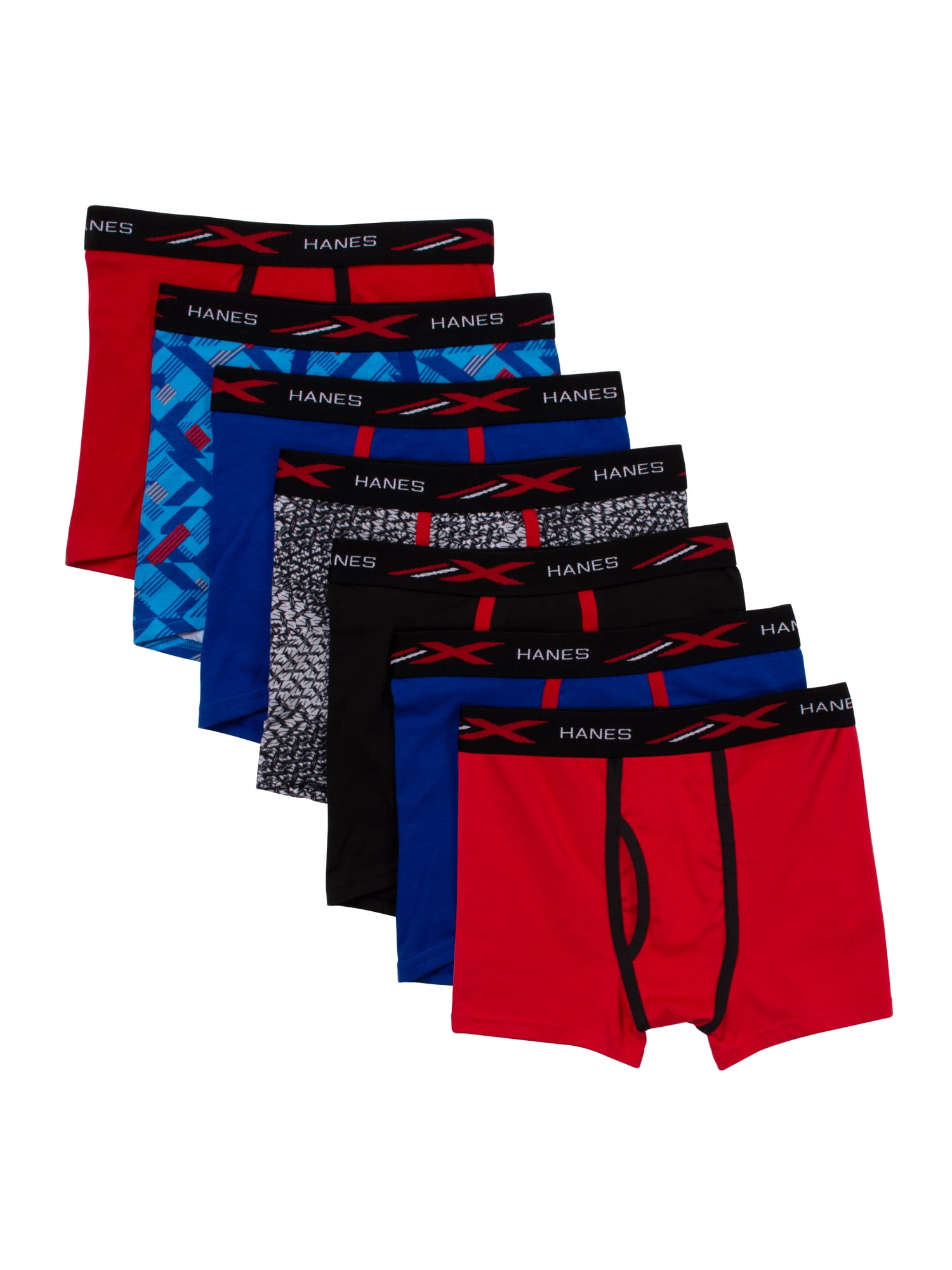 Hanes Hanes Boys Underwear, 5 + 2 Bonus Pack Tagless XTemp