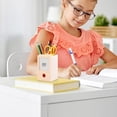 thumbnail image 1 of MORESEC Desktop Storage Box With Calendar With Drawers With Pen Support Multi-Function Household Office Supplies Plastic Storage Box Deals of the Day Clearance Prime, Pink, 1 of 6