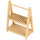 thumbnail image 4 of Mini Dollhouse Shelf Wooden Storage Organizing Small Items Light Brown 1Pcs, 4 of 5