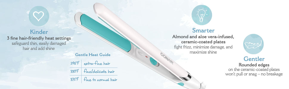 Conair OhSoKind 1" Ionic Ceramic Flat Iron photo 5