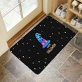 thumbnail image 4 of Ghost Boo Spooky Welcome Doormat,Durable Absorbent Happy Halloween Mat 17x30 Inch Switch Rug for Kitchen Nursery Floor Entryway Rug, 4 of 6