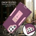 thumbnail image 4 of CoverON For Samsung Galaxy S22 Ultra Case, Military Grade Heavy Duty Full Body Phone Kickstand Cover - Purple, 4 of 9