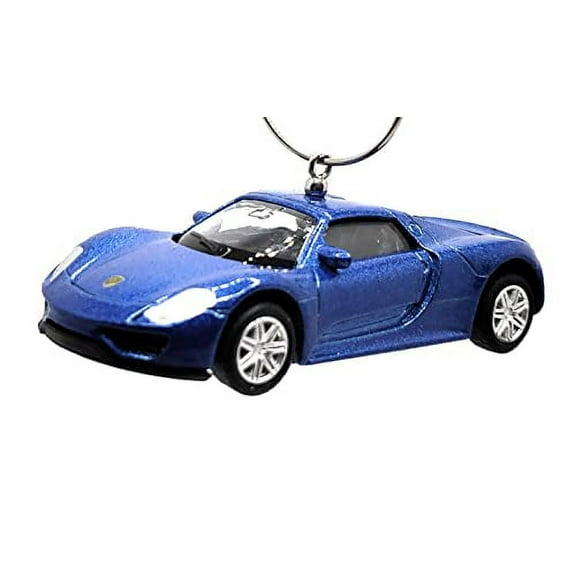 Christmas Ornament for Porsche 918 Spyder Blue