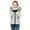 Grey, variant on Girls Kids Winter Coats 𝖶aterproof Long Puffer Jacket Thicken Fleec𝖾 Lined Ski Parka Detachable F𝗎r Hooded Insulated Snow Coat Cold Weather Outerwear