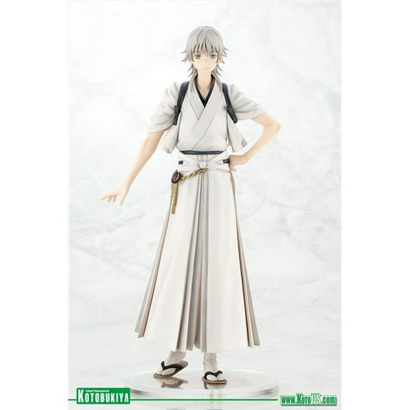 Kotobukiya PP713 Touken Ranbu Hanamaru Tsurumaru Kuninaga Uchiban Version ArtFX J Collectible Figure - White, 1-8 Scale