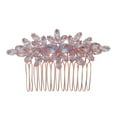 thumbnail image 1 of SHISUYAN Peigne de Mariage Délicat Peigne de Mariée Peigne à Strass pour Fille, 1 of 8