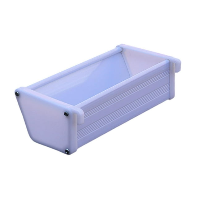 Comedero para palomas, dispensador de pájaros, reutilizable, menos residuos, plato para aves de corral, portátil para lechones, , caballo, gansos,