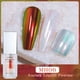 thumbnail image 1 of Polvo líquido de espejo para realzar las uñas, polvo europeo y de espejo para realzar las uñas sin volar, polvo líquido de espejo, 5 ml de goma de metilo, 1 of 2