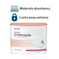 thumbnail image 6 of McKesson Super Underpads, Incontinence Bed Pads, Moderate Absorbency, 23 in x 36 in, 10 Ct, 6 of 12