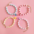 thumbnail image 3 of CBFFDC Pet Supply Pet Collar Skin Touch Pearls Colored Beads Trendy Personality Multicolor Adjustable Accessories, 3 of 6