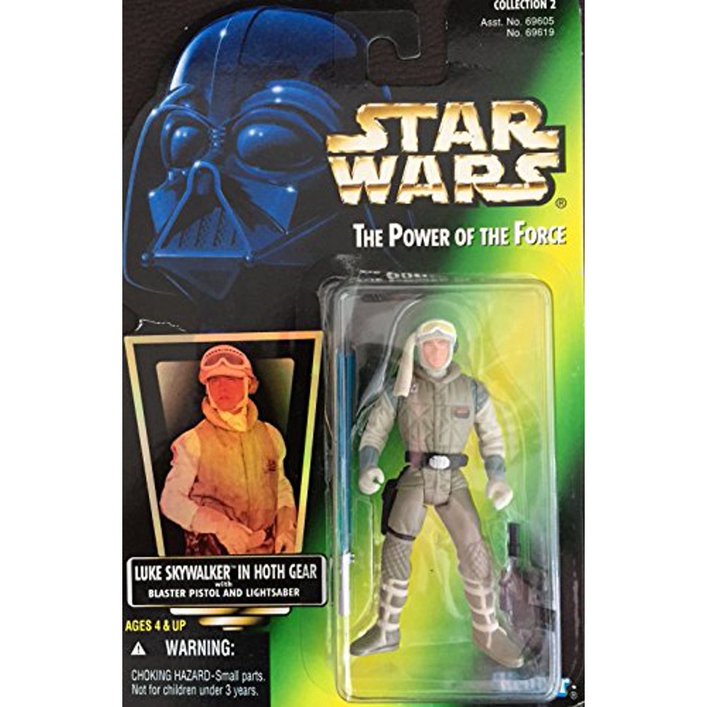 star wars the power of the force luke skywalker action figure
