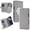 Gray, variant on ELEHOLD Wallet Magnetic Case For iPhone 17 Pro Max Detachable Back,  Compatible with Mag-safe, 2 in 1 Shockproof Soft PU Leather Flip Card Slot Magnetic Case ,Black