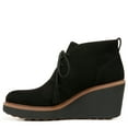 thumbnail image 5 of Dr. Scholl's Shoes Womens Aurora Faux Suede Ankle Wedge Boots, 5 of 9