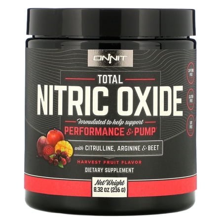 Onnit Total Nitric Oxide, Harvest Fruit Flavor, 8.32 oz (236 g)