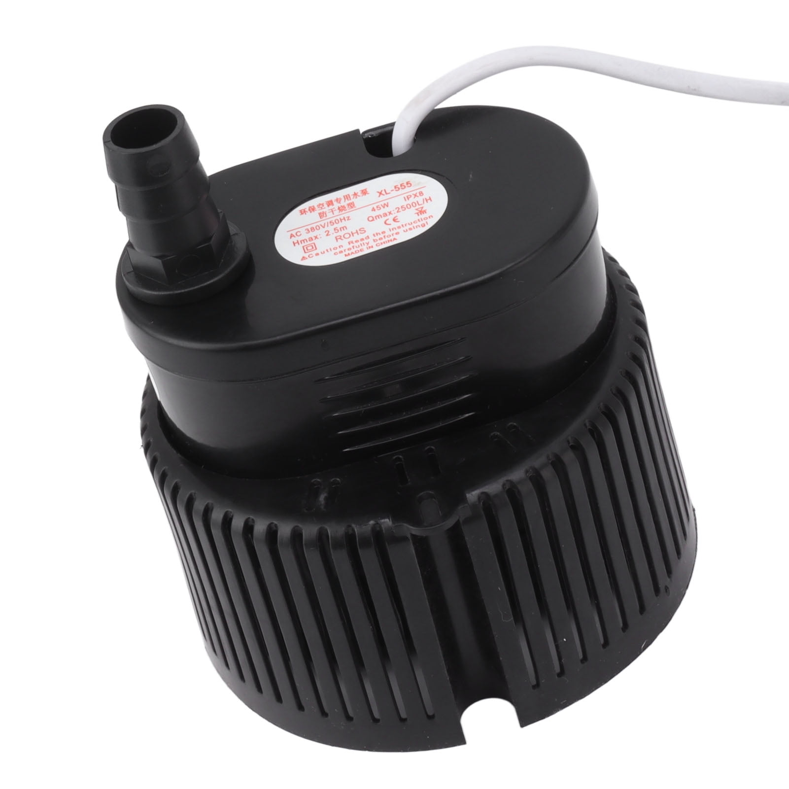 Suodoka Submersible Pump 45W 380V Low Noise Stable Output Plastic Casing Quiet Water Pump for Garden Aquarium Fountain Pond Fish Tank Hydroponics High Performance Circulation System 10 inches