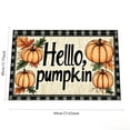 thumbnail image 3 of Zynviq 15.7" X 23.6" Area Rugs Pumpkin Thanksgiving Throw Rug Polyester Washable Beige Rectangular Small Rug for Front Door, 3 of 7