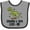 Heather and Black, variant on Inktastic Grammy and Papa Love Me Dinosaur Grandson Boys Baby Bib
