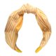 thumbnail image 1 of Diadema para el Cabello Mianina Rayas Amarillo, 1 of 2