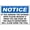 Warning Sign 3, variant on Notice Propane Tanks Personal Required Sign - 8"x12" Chemical Hazard PPE Metal Tin Sign for Home, Workshop, Garage