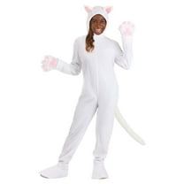 Adult White Cat Costume