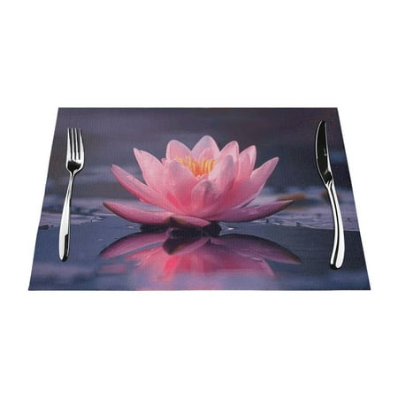 

Fantasy art design mats for kitchen and dining tables washable and durable PVC mats heat-resistant and non slip mats for indoor/outdoor use