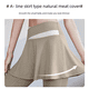 thumbnail image 1 of Pantalones de yoga nude para mujer, elásticos, de secado rápido, falsos, de dos piezas, deportivos, para yoga y fitness, 1 of 4