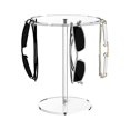 thumbnail image 1 of Round Acrylic Glasses Organizer Transparent Eyeglasses Rack Rotatable Display Stand for Sunglasses and Reading Glasses, 1 of 4