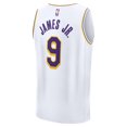 thumbnail image 3 of Men's Fanatics Bronny James White Los Angeles Lakers Fast Break Replica Player Jersey - Association Edition, 3 of 3
